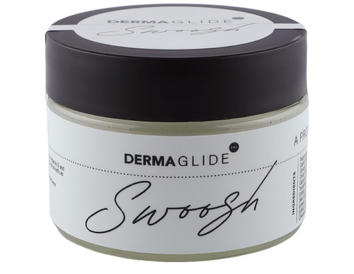 Million Dollar Facial DermaGlide swoosh balm in a 50ml tub.