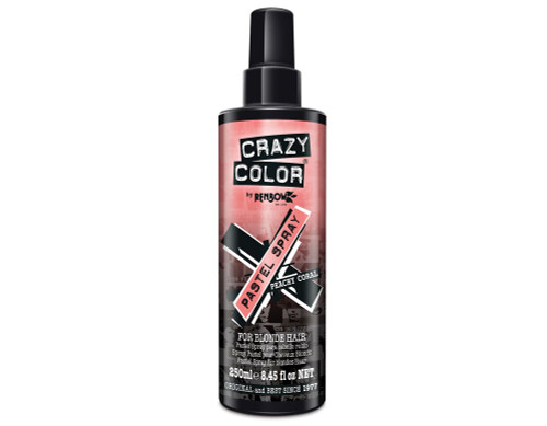 Crazy Color pastel spray 250ml, Peachy Coral