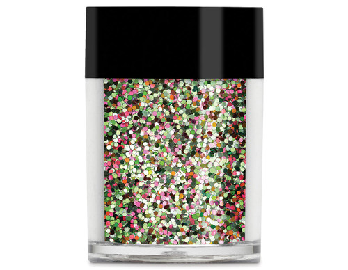 Lecenté metallic multi glitz nail glitter, Ivy