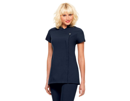 One button tunic, navy size 12