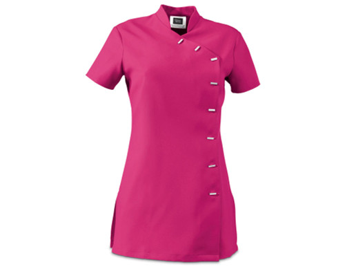 Asymmetrical tunic hot pink, size 12