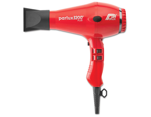 Parlux 3200 plus compact dryer, raunchy red