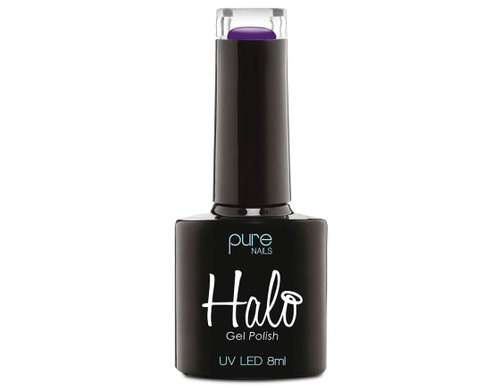 Halo gel nail polish 8ml, purple