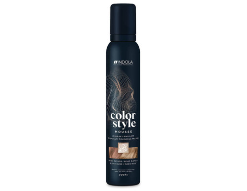 Indola Color Style mousse 200ml, beige blonde