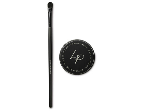 LP cuticle balm and brush set