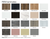 Swatch laminates for REM Saturn reception desk 92x92cm.