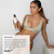 5* customer review of the Sienna X self tan tinted lotion, featuring a tanned female