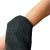 Black Sienna X buffing mitt being used on arm