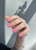 Hand with The GelBottle Inc BIAB™ builder gel on the nails in the shade, Bold.