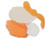 VOESH pedi in a box 4 step, tangerine glow
