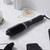ghd duet blowdry on an elegant grey dressing table with jewellery dish.