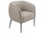 Esthetix Lia client chair, grey/black