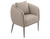 Esthetix Lia client chair, grey/black