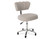 Esthetix Sienna therapist stool, grey/black titanium