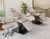 Esthetix Alessandra electric beauty bed, grey/black titanium in a salon