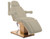 Esthetix Alessandra electric beauty bed, taupe with one arm rest up