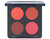 Kryolan cream blush palette 2 with 4 colours in a black square container.