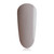 The GelBottle Inc gel polish nail swatch in the nude grey shade, Earth Grey.