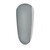 The GelBottle Inc gel polish nail swatch in the sheer balck/grey shade, Glass Black