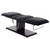 Esthetix Aria electric beauty bed, black/black titanium laid flat
