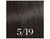 Wella Color Touch demi-permanent hair colour hair swatch in light brown ash cendre 5-19.