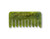 Monpure heal and energise jade comb in green on a white background.