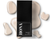 HONA gel nail polish bottle 20ml, Downtown nude swatch