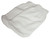 HONA SKIN hand mitt in white on a white background.
