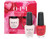 OPI nail lacquer duo pack #2 containing 2 nail polish colours, one white and one red.