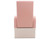 Esthetix Isabella pedicure chair, pink/gold