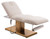 Esthetix Aria electric beauty bed, white/gold
