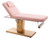Esthetix Arabella electric beauty bed, pink/gold with head rest