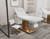 Esthetix Arabella electric beauty beds in white/gold in a clinic setting