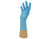 Nitrile disposable latex and powder free gloves blue, medium, 50 pairs