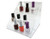 Acrylic counter display for 30 polishes