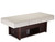 Pro Salon treatment bed in the shade craftsman cabinetry with a flat cushioned top.