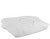 Aztex couch cover with facehole, white