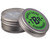 Bluebeards Revenge post shave balm in a 30ml silver tin with a bright green label.