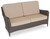 Windsor 2 seater sofa, bronze