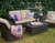 Windsor 2 seater sofa, bronze