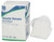 Gauze swabs 8ply - 50mmx50mm, pack of 100 in a white, navy, and green cover, medical-grade supplies.
