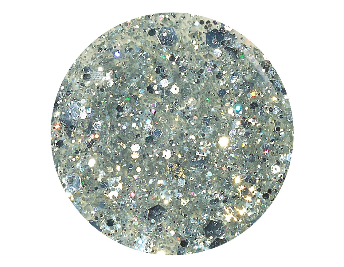 Glitter gel polish