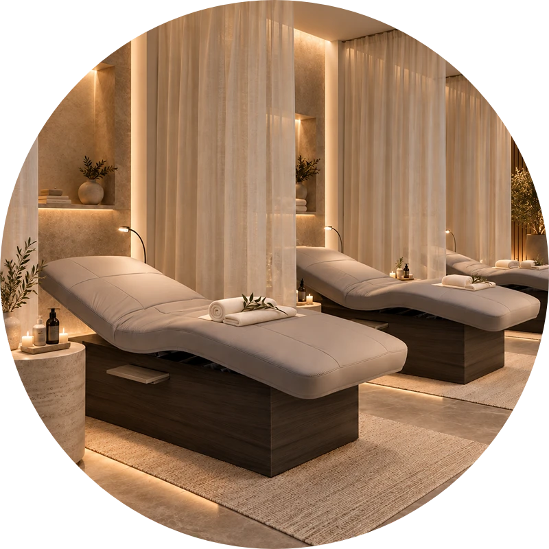 Gharieni Spa loungers