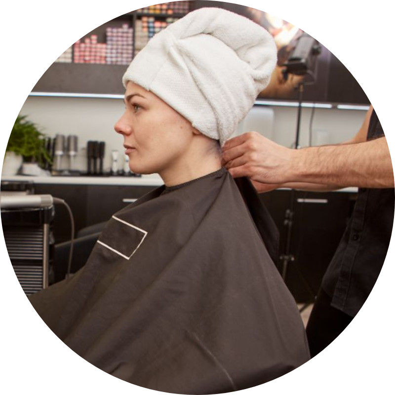 Towels and salon wear