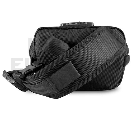 small black fanny pack