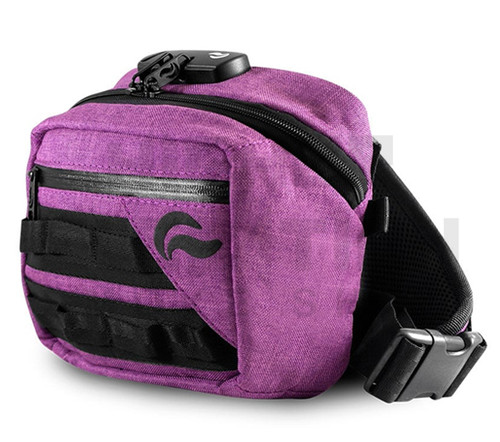 7.5" x 7" x 3.5" Kross Lockable Odor Protection Hipster Pack by Skunk - Lavender