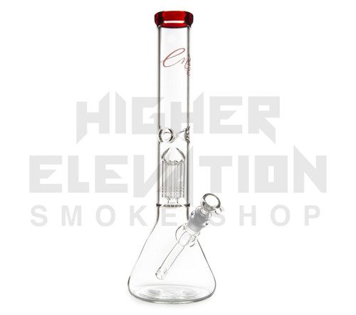 Envy 18" Beaker w/ 10 Arm Tree Perc (assorted colors) 