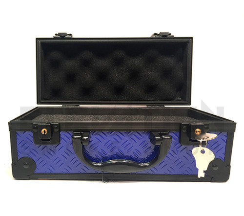  Vatra Lock N Load 9" x 4" x 4" Indigo Blue Aluminum Pipe Mod Vape Case  (Out of Stock)