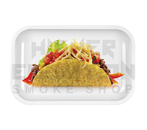 Metal Rolling Tray Taco 11" x 7"