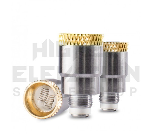 Quartz Dual Coil Dome Atomizer 3 pk by Wulf Mods (Out of Stock)